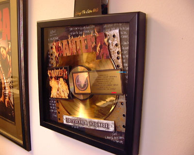 Gold Record for Reinventing the Steel